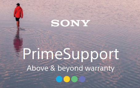 Sony PSE FW-75EZ20L Warranty 2 Years Prime Support Pro Ext