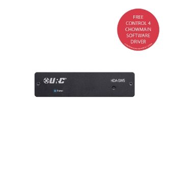 URC HDASW-5 5 Port AVB Switch